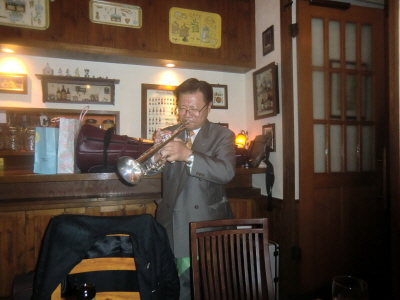 打ち上げの様子