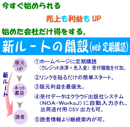 WEB定期購読受付イメージ